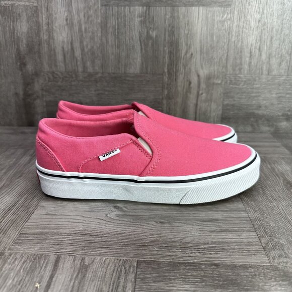 Vans Shoes - Vans Classic Slip On Women's size 7 Hot Pink Shoes